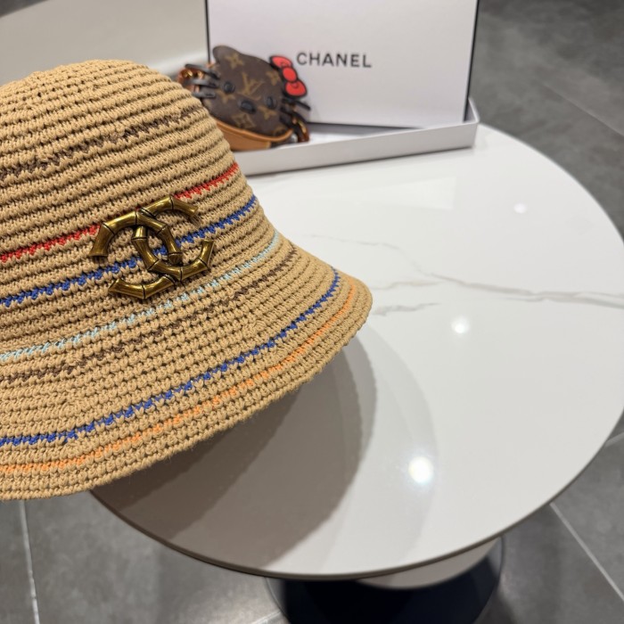 Chanel Womens Hats Luxury Brand Knit Bucket Hat with Original Box Whatsapp 【+1-3239614486】