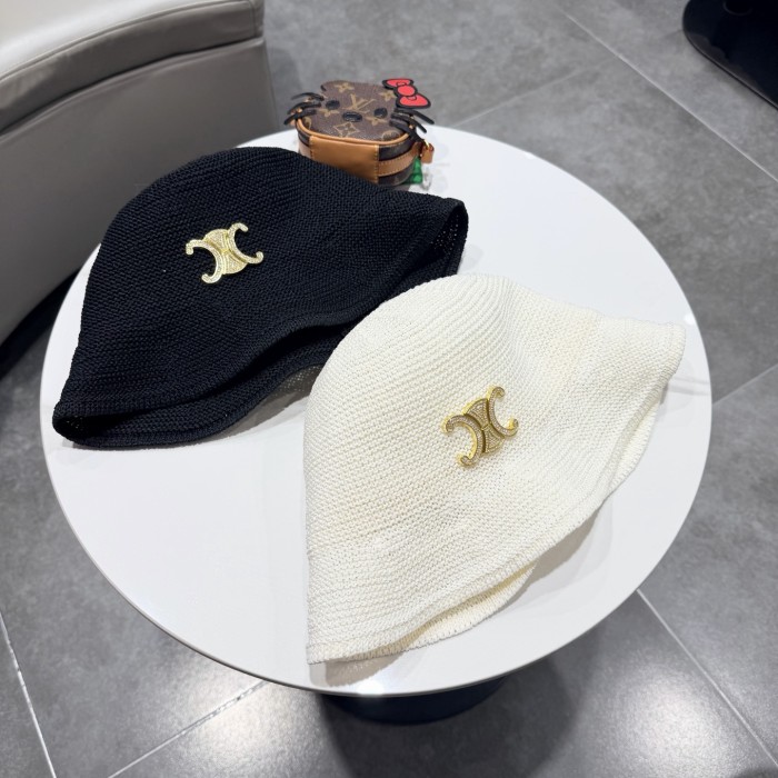 Celine Womens Hats Luxury Brand Design Celine Bucket Hat with Original Box Whatsapp 【+1-3239614486】