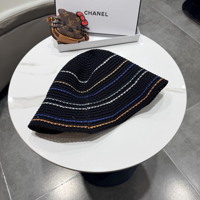 Chanel Womens Hats Luxury Brand Knit Bucket Hat with Original Box Whatsapp 【+1-3239614486】