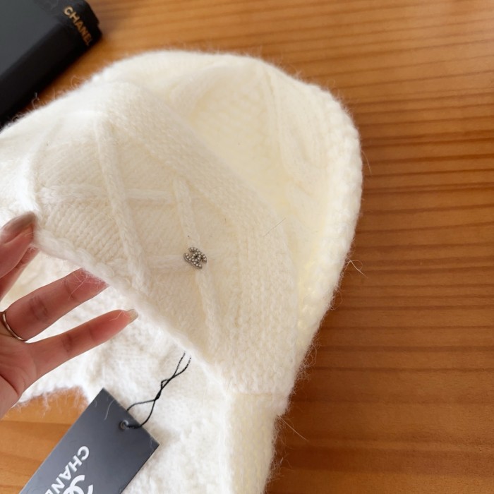 Chanel Womens Hats Luxury Brand Knit Hat with Original Box Whatsapp 【+1-3239614486】
