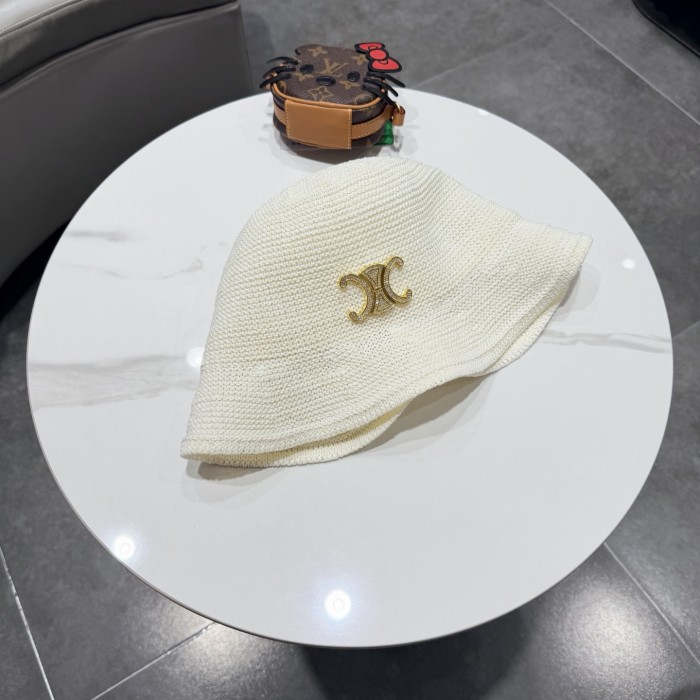 Celine Womens Hats Luxury Brand Design Celine Bucket Hat with Original Box Whatsapp 【+1-3239614486】