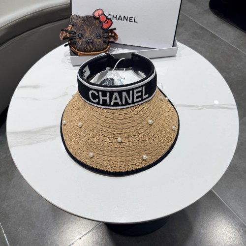 Chanel Womens Hats Luxury Brand Visor Hat with Original Box Whatsapp 【+1-3239614486】