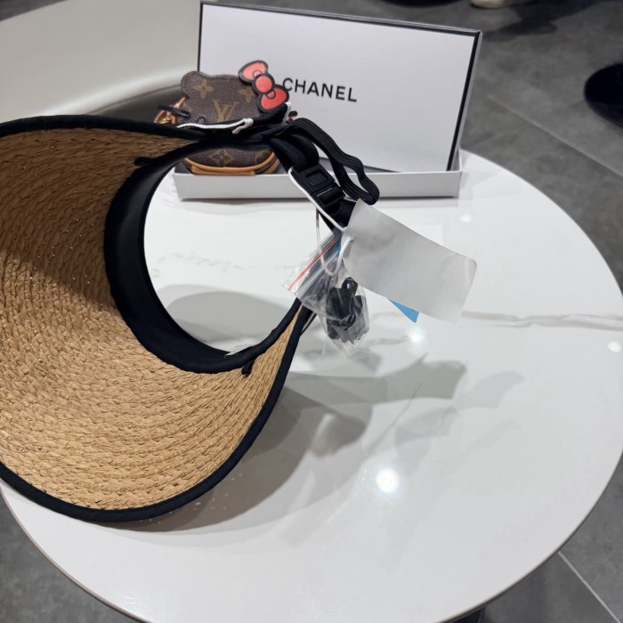Chanel Womens Hats Luxury Brand Visor Hat with Original Box Whatsapp 【+1-3239614486】