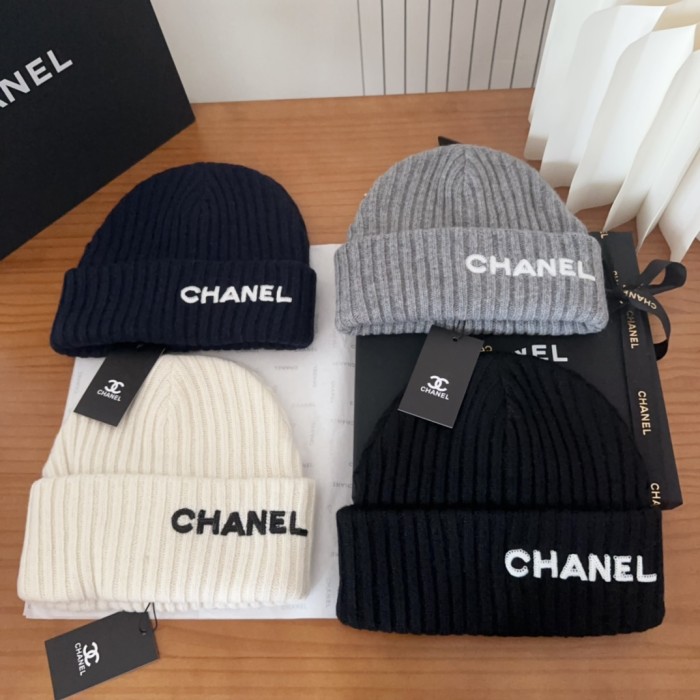 Chanel Men Womens Hats Luxury Brand Knit Hat with Original Box Whatsapp 【+1-3239614486】