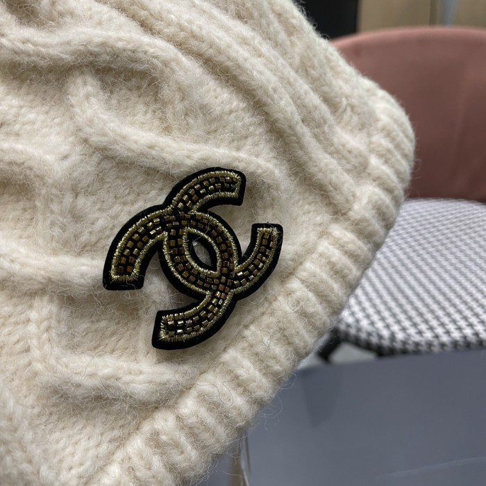 Chanel Womens Hats Luxury Brand Knit Hat with Original Box Whatsapp 【+1-3239614486】