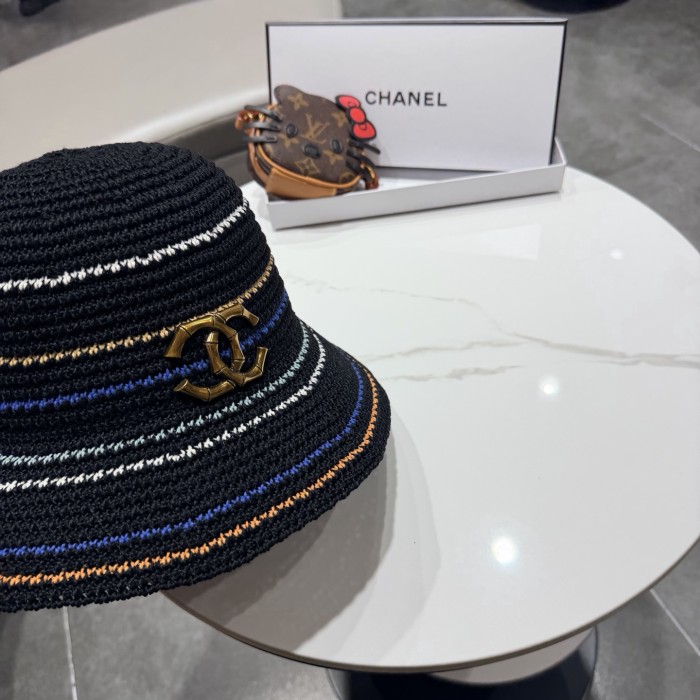 Chanel Womens Hats Luxury Brand Knit Bucket Hat with Original Box Whatsapp 【+1-3239614486】