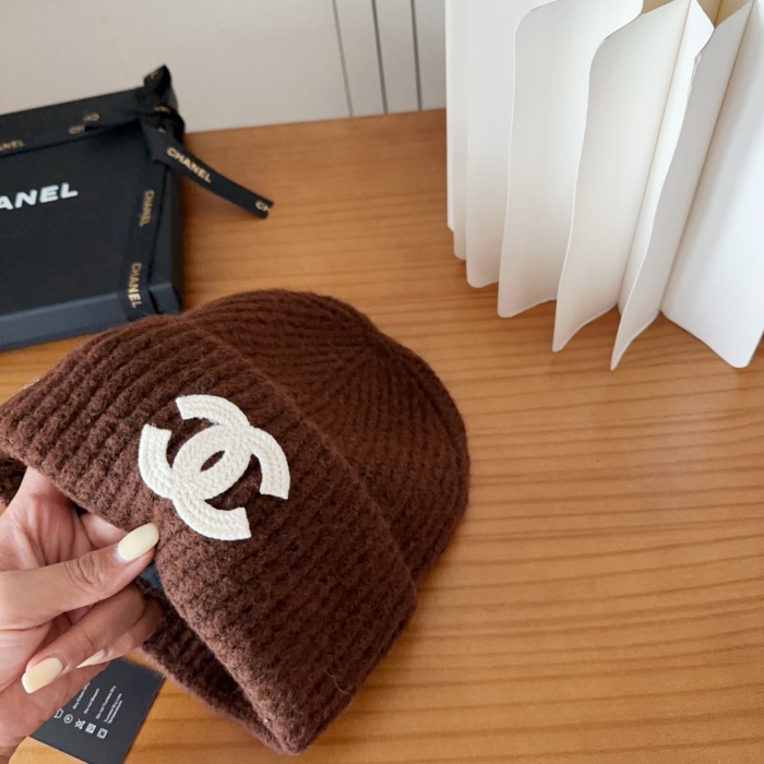 Chanel Men Womens Hats Luxury Brand Knit Hat with Original Box Whatsapp 【+1-3239614486】