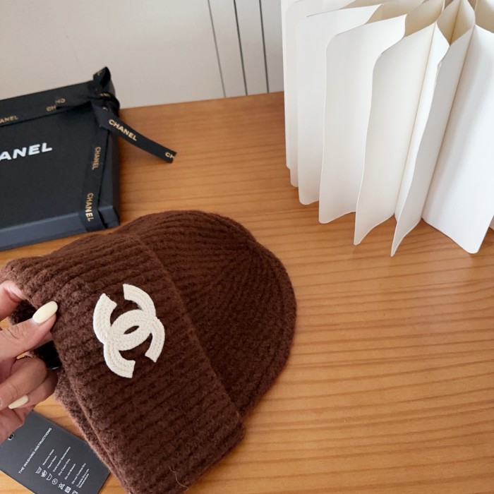 Chanel Men Womens Hats Luxury Brand Knit Hat with Original Box Whatsapp 【+1-3239614486】