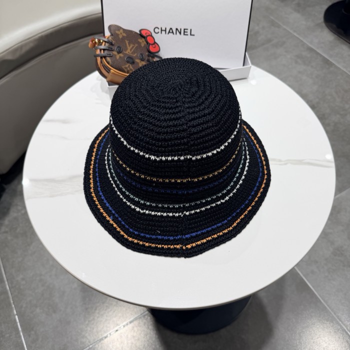 Chanel Womens Hats Luxury Brand Knit Bucket Hat with Original Box Whatsapp 【+1-3239614486】