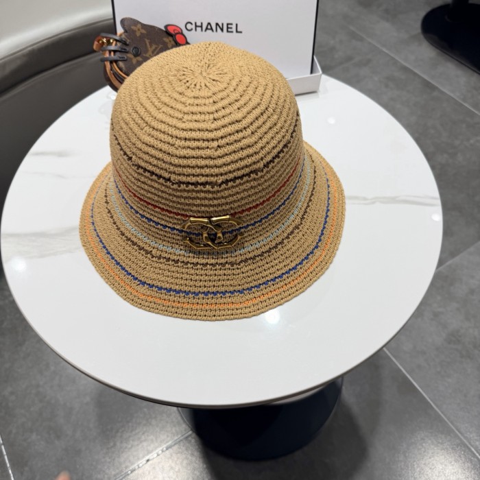 Chanel Womens Hats Luxury Brand Knit Bucket Hat with Original Box Whatsapp 【+1-3239614486】