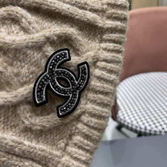 Chanel Womens Hats Luxury Brand Knit Hat with Original Box Whatsapp 【+1-3239614486】
