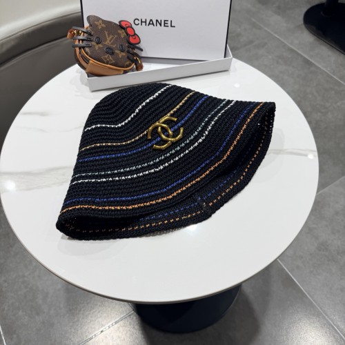 Chanel Womens Hats Luxury Brand Knit Bucket Hat with Original Box Whatsapp 【+1-3239614486】