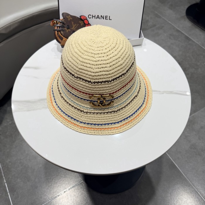 Chanel Womens Hats Luxury Brand Knit Bucket Hat with Original Box Whatsapp 【+1-3239614486】