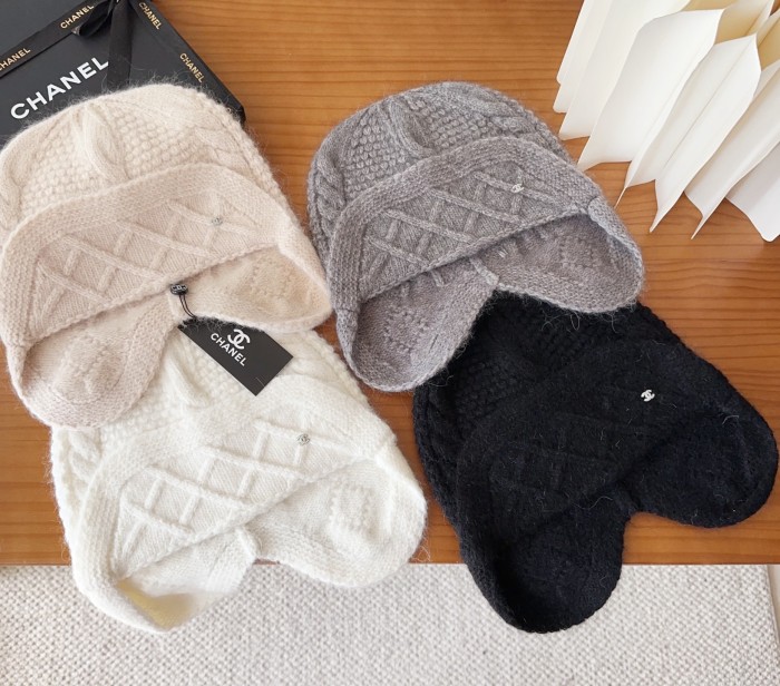 Chanel Womens Hats Luxury Brand Knit Hat with Original Box Whatsapp 【+1-3239614486】