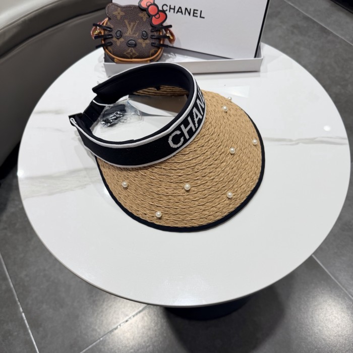Chanel Womens Hats Luxury Brand Visor Hat with Original Box Whatsapp 【+1-3239614486】