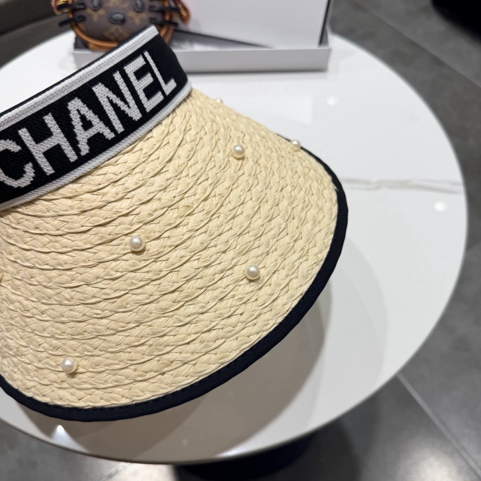 Chanel Womens Hats Luxury Brand Visor Hat with Original Box Whatsapp 【+1-3239614486】
