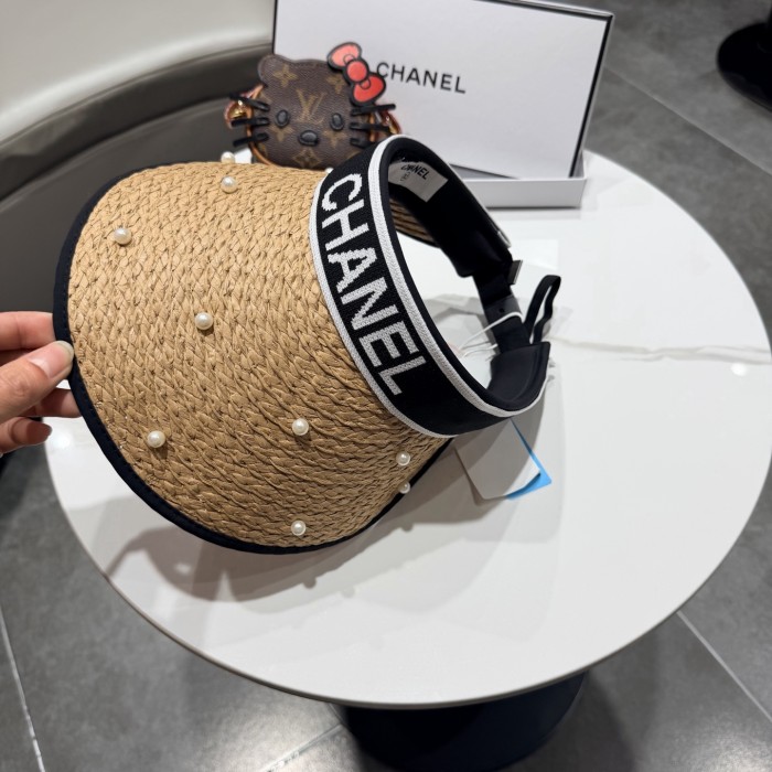 Chanel Womens Hats Luxury Brand Visor Hat with Original Box Whatsapp 【+1-3239614486】
