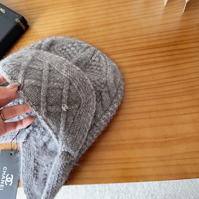 Chanel Womens Hats Luxury Brand Knit Hat with Original Box Whatsapp 【+1-3239614486】