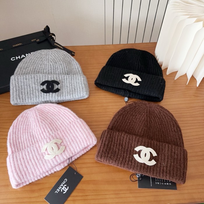 Chanel Men Womens Hats Luxury Brand Knit Hat with Original Box Whatsapp 【+1-3239614486】