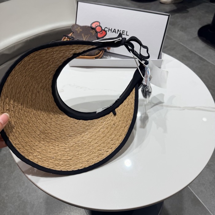 Chanel Womens Hats Luxury Brand Visor Hat with Original Box Whatsapp 【+1-3239614486】