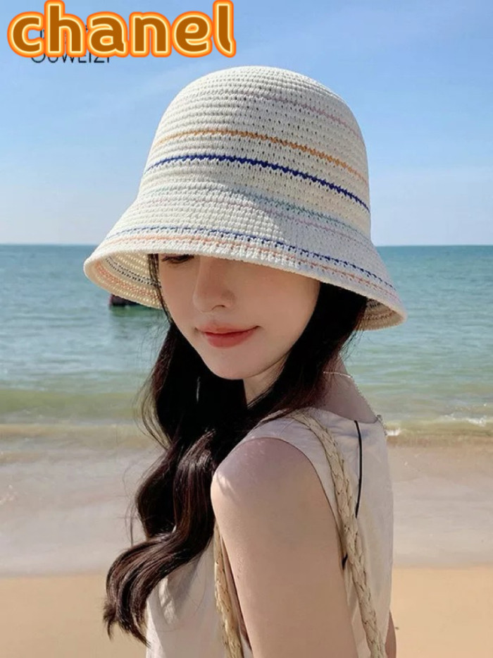 Chanel Womens Hats Luxury Brand Knit Bucket Hat with Original Box Whatsapp 【+1-3239614486】
