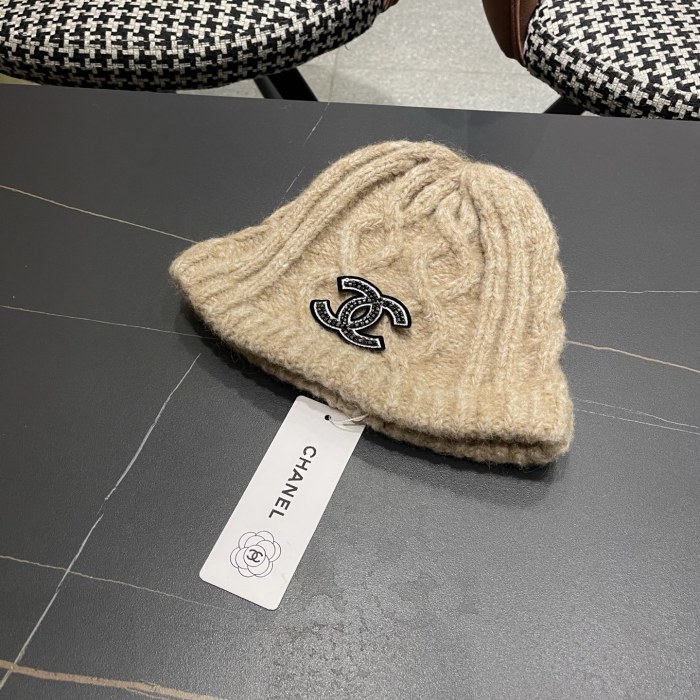 Chanel Womens Hats Luxury Brand Knit Hat with Original Box Whatsapp 【+1-3239614486】