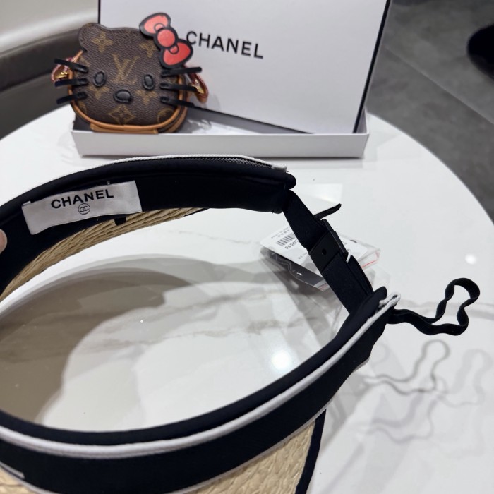 Chanel Womens Hats Luxury Brand Visor Hat with Original Box Whatsapp 【+1-3239614486】