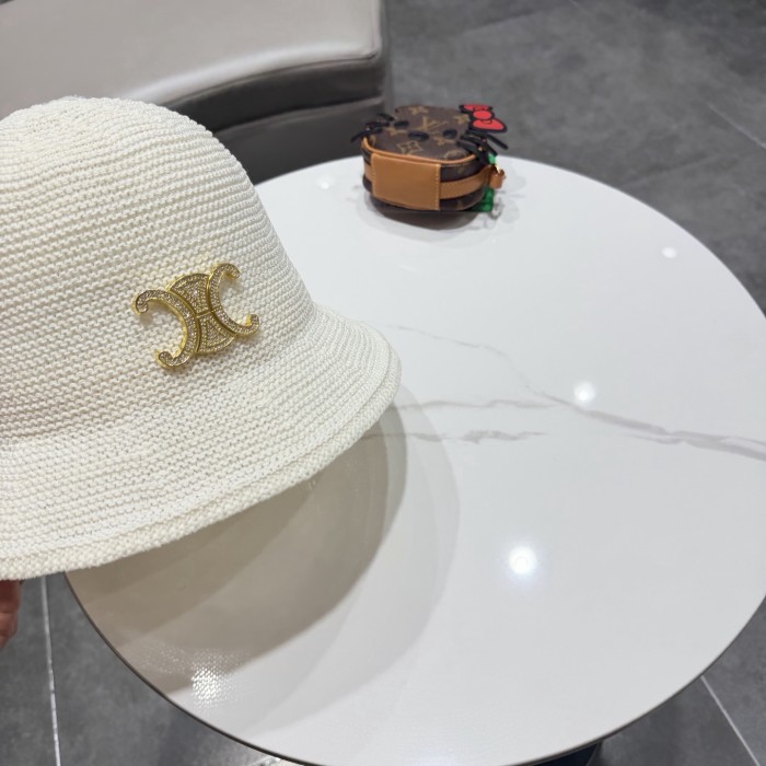 Celine Womens Hats Luxury Brand Design Celine Bucket Hat with Original Box Whatsapp 【+1-3239614486】