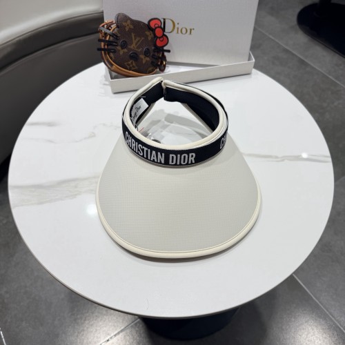 Dior Womens Visor Hat Luxury Brand Design Dior Cap with Original Box Whatsapp 【+1-3239614486】