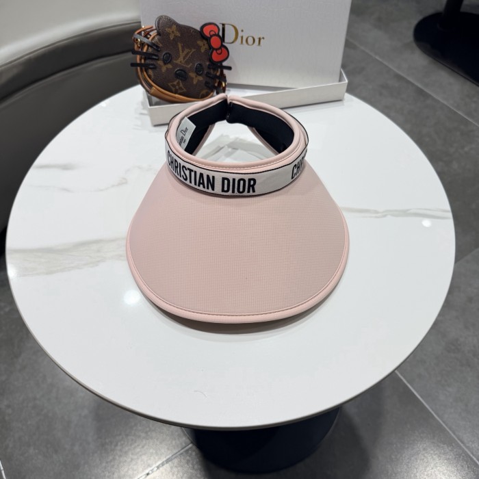 Dior Womens Visor Hat Luxury Brand Design Dior Cap with Original Box Whatsapp 【+1-3239614486】