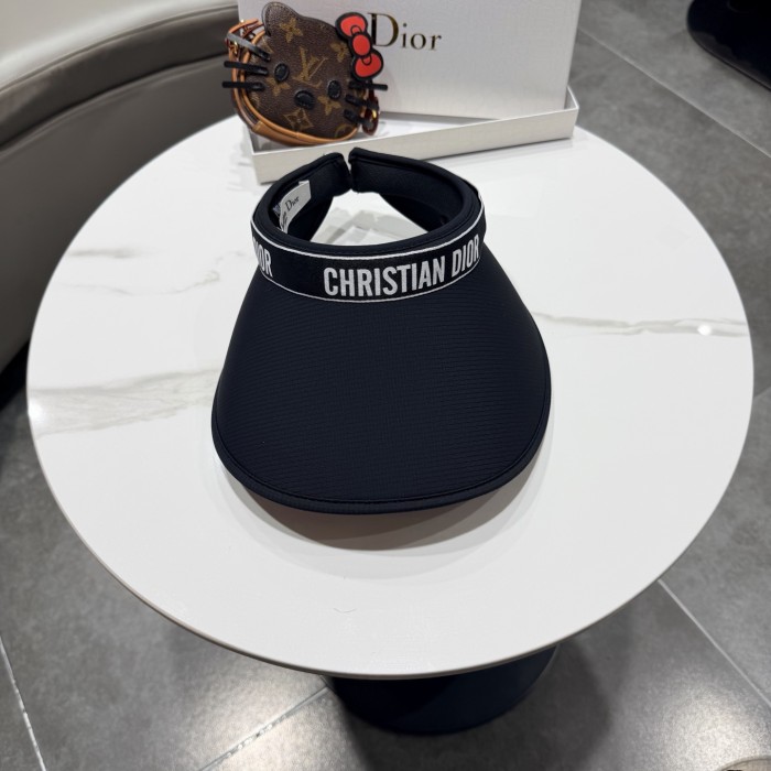 Dior Womens Visor Hat Luxury Brand Design Dior Cap with Original Box Whatsapp 【+1-3239614486】
