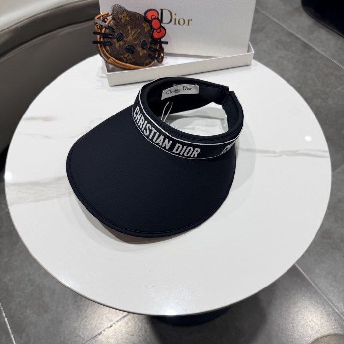 Dior Womens Visor Hat Luxury Brand Design Dior Cap with Original Box Whatsapp 【+1-3239614486】