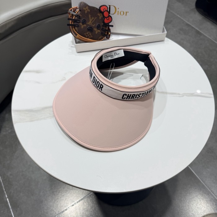 Dior Womens Visor Hat Luxury Brand Design Dior Cap with Original Box Whatsapp 【+1-3239614486】