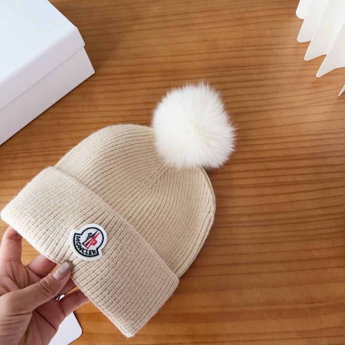 Moncler Womens Hats Luxury Brand Design Moncler Knit Hat with Original Box Whatsapp【+1-3239614486】