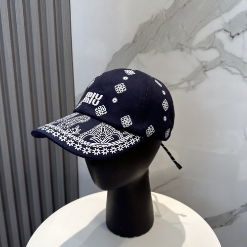 Miumiu Womens Cap Baseball Hat Luxury Brand with Original Box Whatsapp 【+1-3239614486】