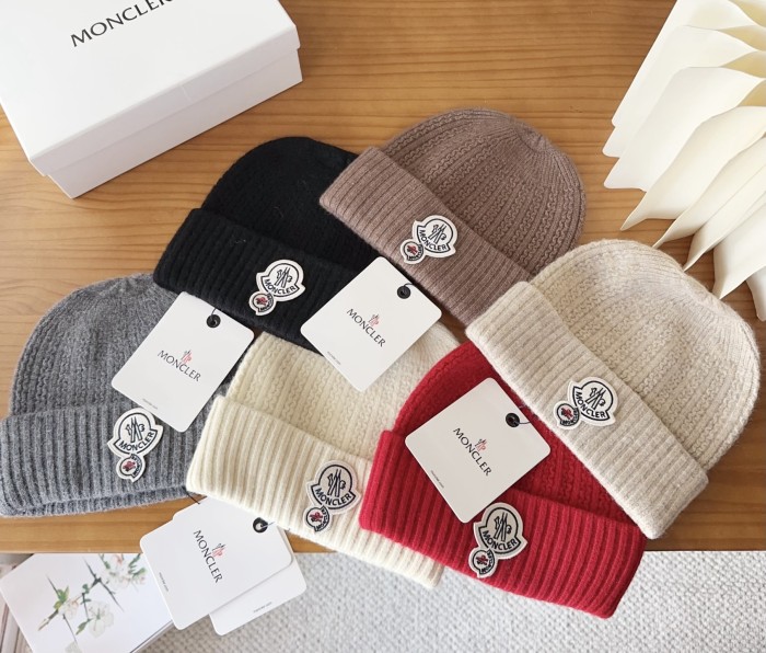Moncler Men Womens Hats Luxury Brand Design Moncler Knit Hat with Original Box Whatsapp【+1-3239614486】