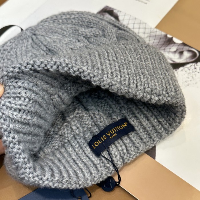 Louis Vuitton Men Womens Cap Knit Hat Luxury Brand with Original Box Whatsapp 【+1-3239614486】