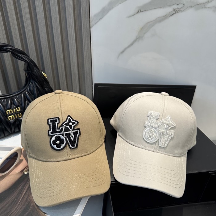 Louis Vuitton Men Womens Cap Baseball Hat Luxury Brand with Original Box Whatsapp 【+1-3239614486】