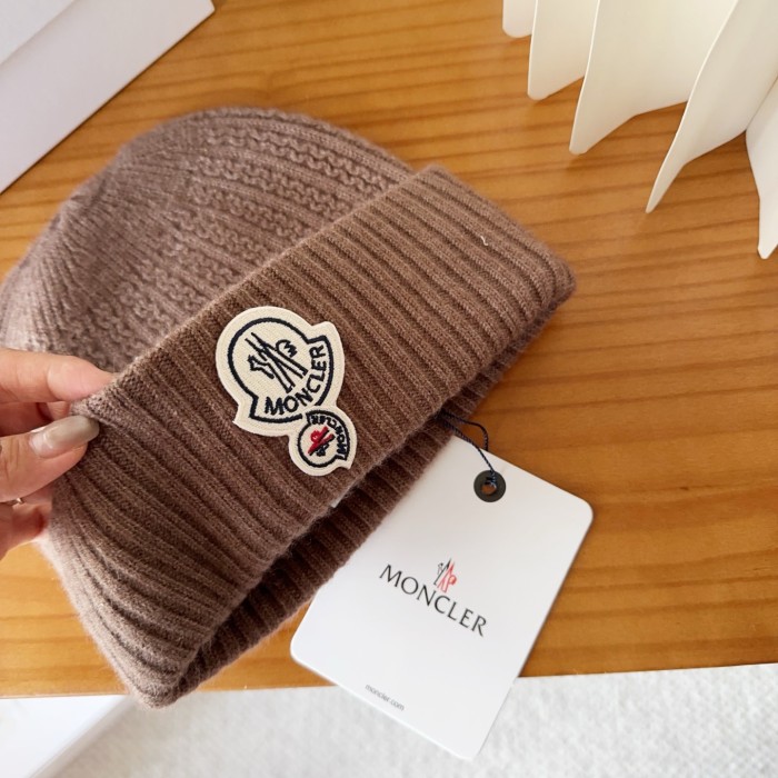 Moncler Men Womens Hats Luxury Brand Design Moncler Knit Hat with Original Box Whatsapp【+1-3239614486】