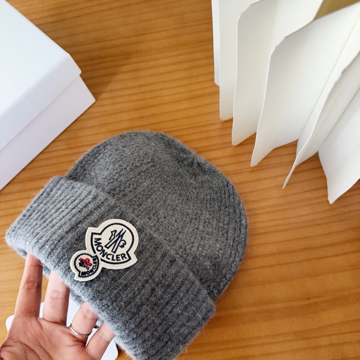 Moncler Men Womens Hats Luxury Brand Design Moncler Knit Hat with Original Box Whatsapp【+1-3239614486】