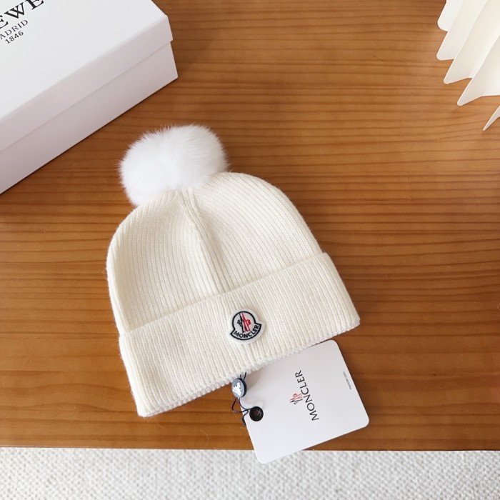 Moncler Womens Hats Luxury Brand Design Moncler Knit Hat with Original Box Whatsapp【+1-3239614486】
