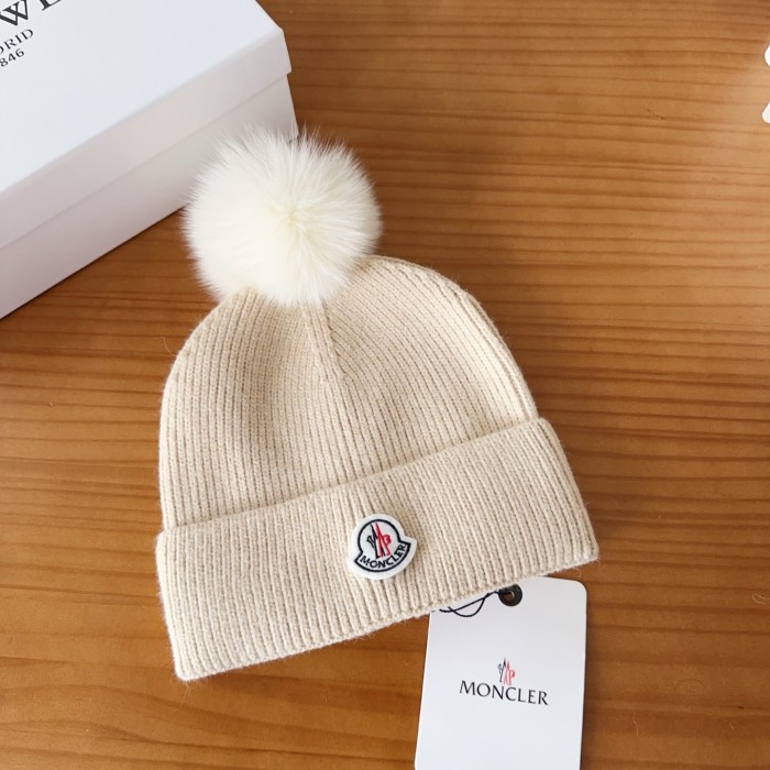 Moncler Womens Hats Luxury Brand Design Moncler Knit Hat with Original Box Whatsapp【+1-3239614486】