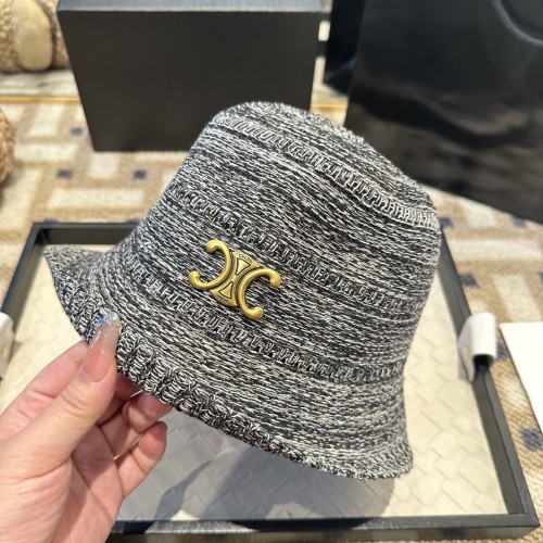 Celine Womens Hats Luxury Brand Design Celine Bucket Hat with Original Box Whatsapp 【+1-3239614486】