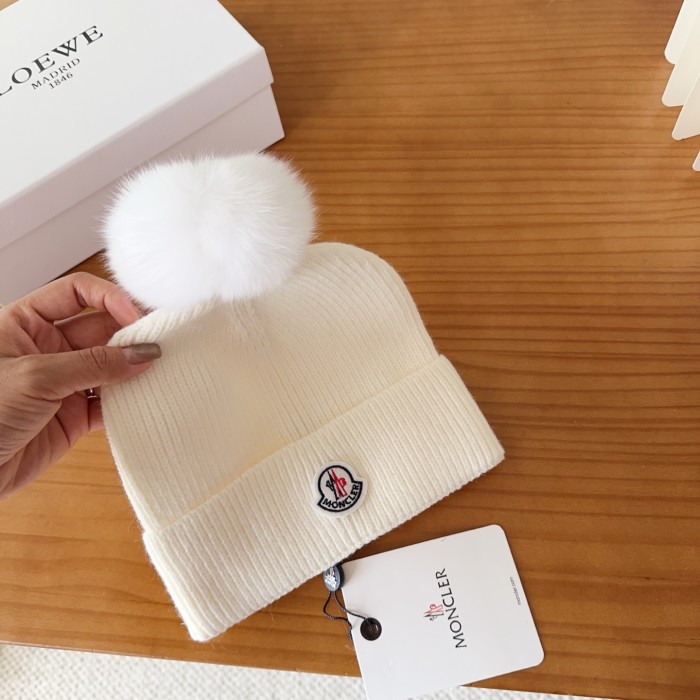 Moncler Womens Hats Luxury Brand Design Moncler Knit Hat with Original Box Whatsapp【+1-3239614486】