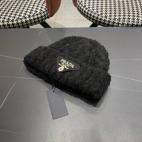 Prada Womens Hats Luxury Brand Design Prada Knit Hat with Original Box Whatsapp【+1-3239614486】