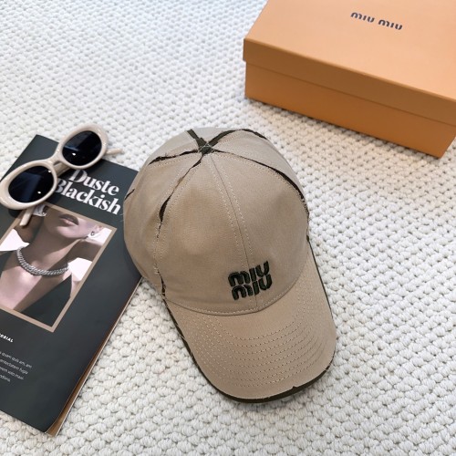 Miumiu Womens Mens Cap Baseball Hat Luxury Brand with Original Box Whatsapp 【+1-3239614486】