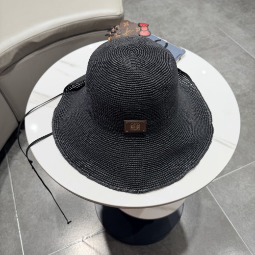 Loewe Womens Raffia Straw Hat Luxury Brand Design Loewe Hats with Original Box Whatsapp 【+1-3239614486】