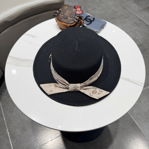 Dior Womens Straw Hat Luxury Brand Design Dior Cap with Original Box Whatsapp 【+1-3239614486】
