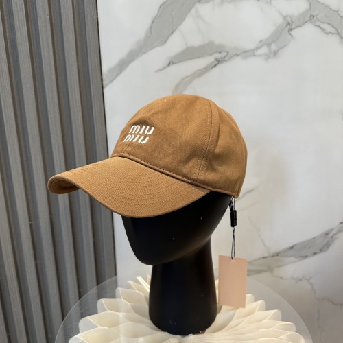 Miumiu Womens Mens Cap Baseball Hat Luxury Brand with Original Box Whatsapp 【+1-3239614486】