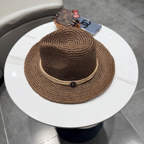 Louis Vuitton Men Womens Cap Straw Hat Luxury Brand with Original Box Whatsapp 【+1-3239614486】